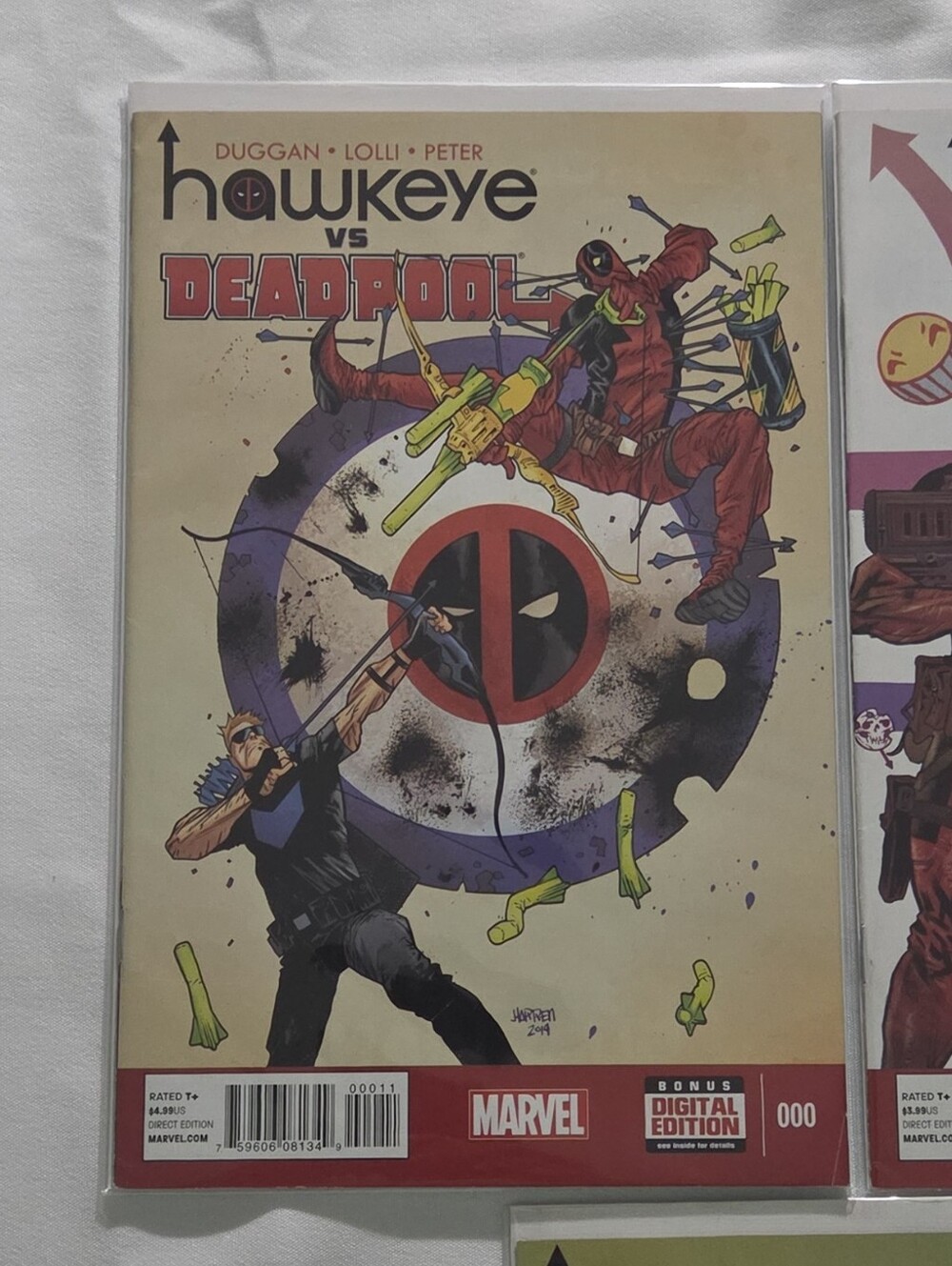 Hawkeye vs Deadpool (2014) comic book lot - Picture 2 of 7
